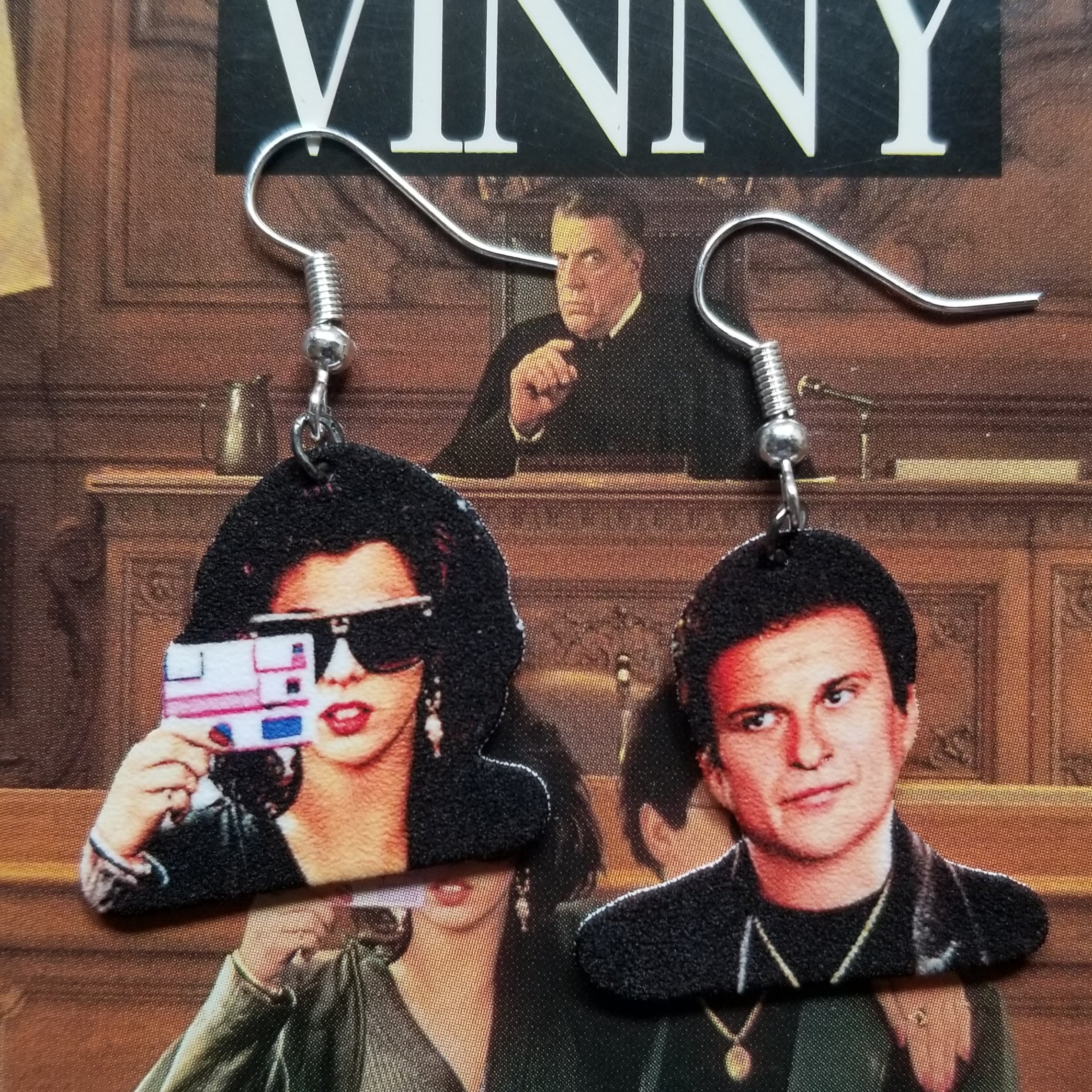 Vinny and Mona Lisa EARRINGS
