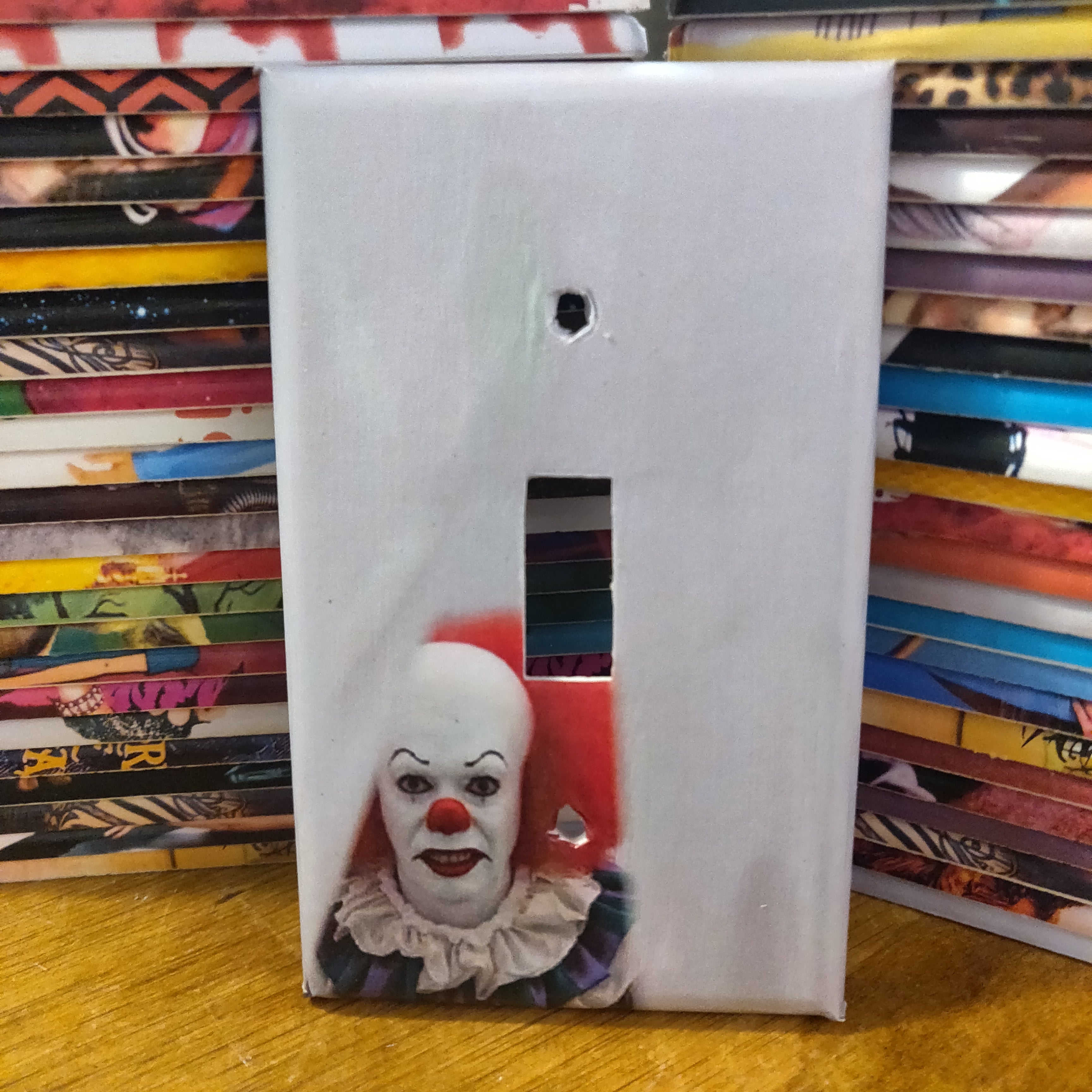 Pennywise ( Tim Curry It) LIGHT SWITCH PLATE