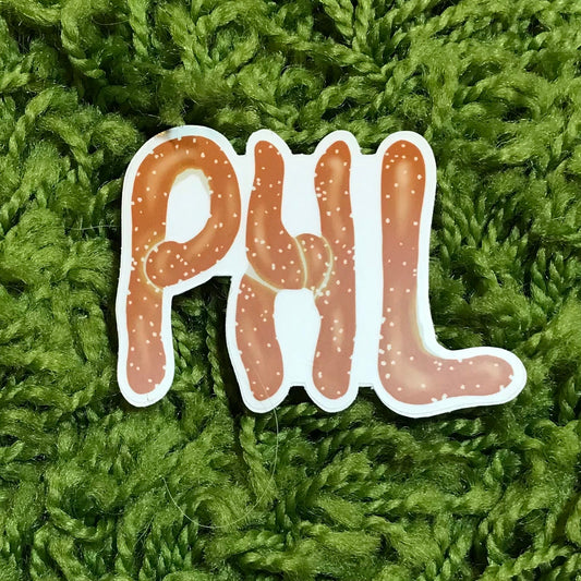 Pretzel PHL STICKER