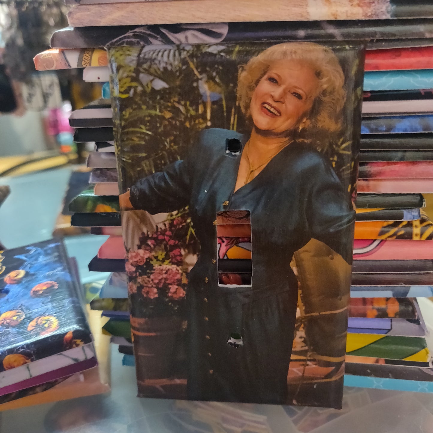 Golden Girls Rose LIGHT SWITCH PLATE Betty White