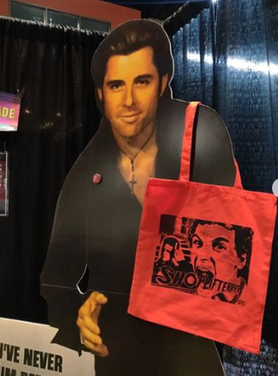 Mark & Warren Shoplifter TOTE BAG Rex Manning Day