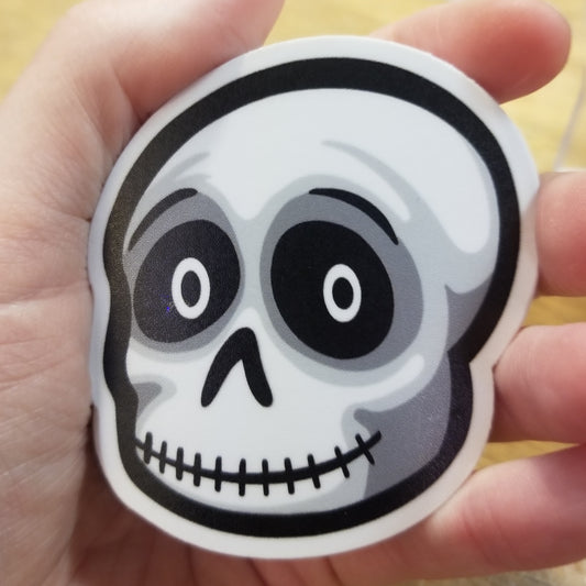 Small Tim Reaper Skull STICKER