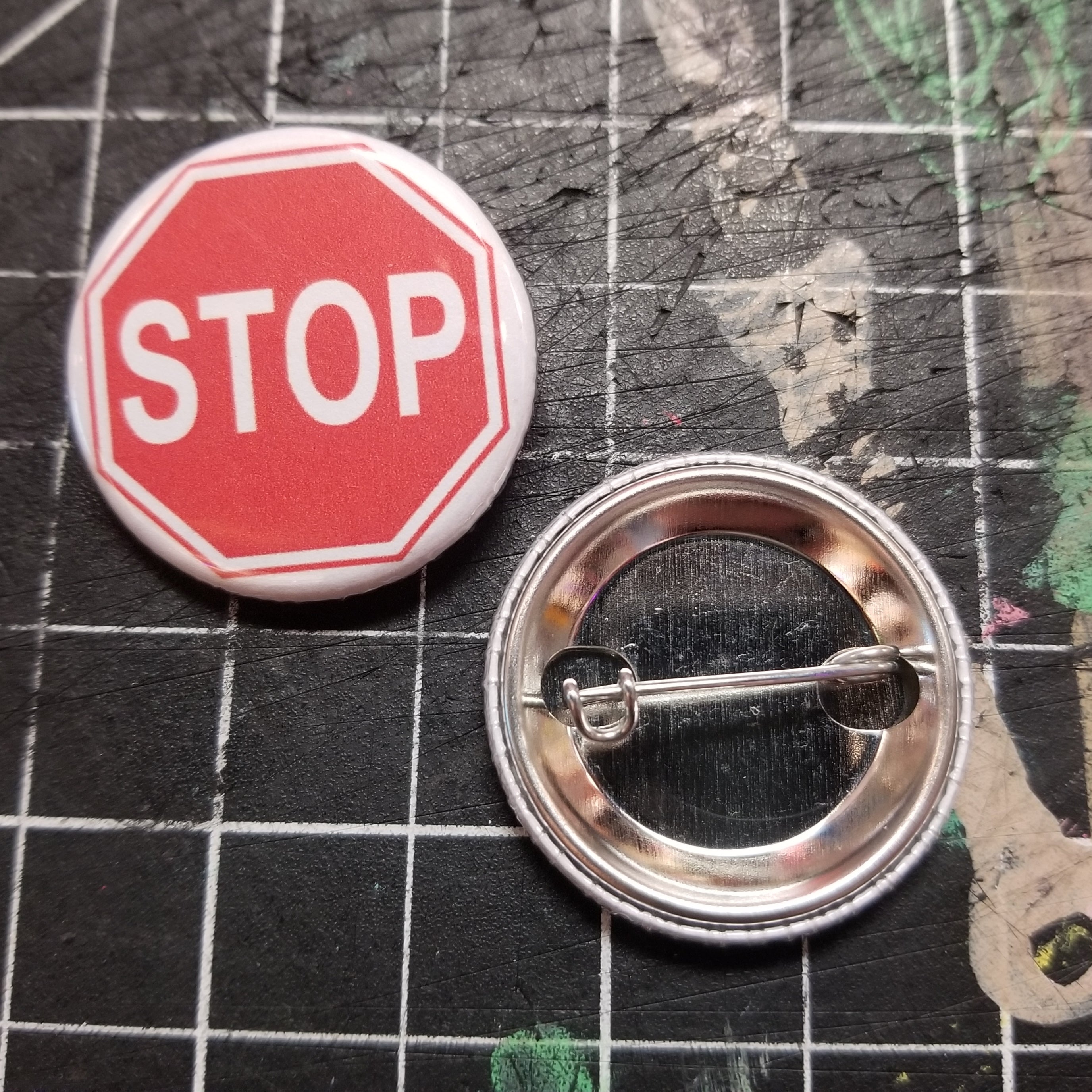 Stop (Sign) PIN – SouthStreetArtMart
