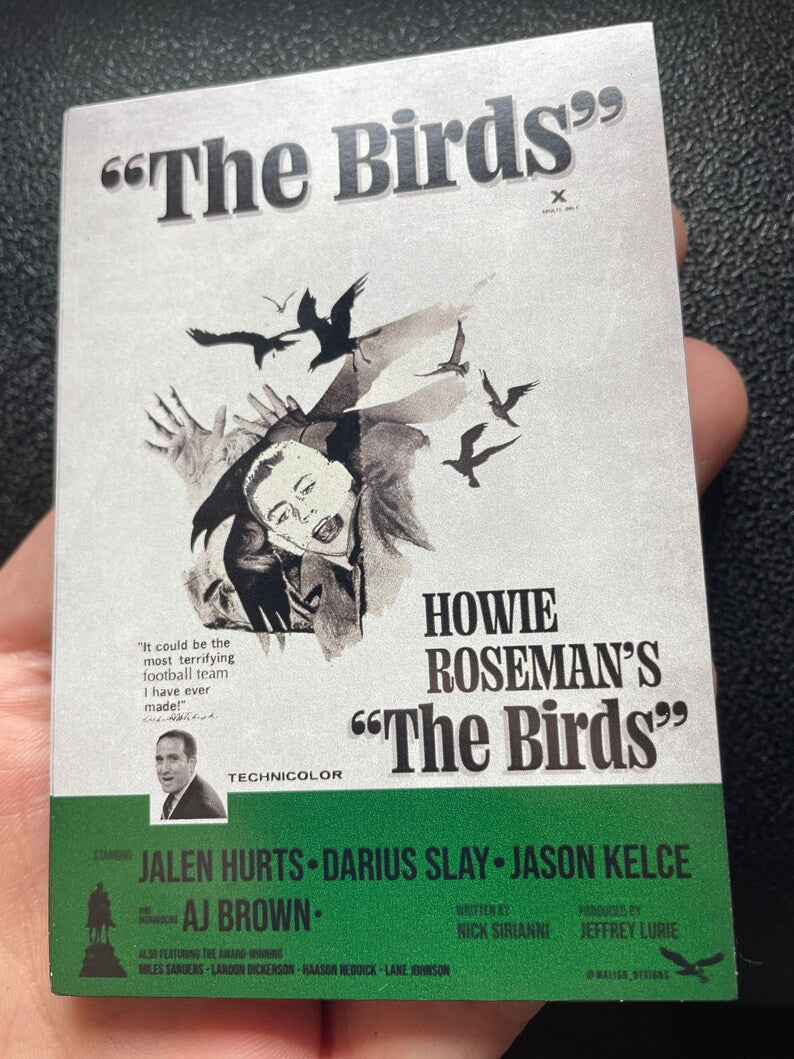 Howie Roseman's The Birds STiCKER